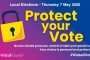 Your vote is yours alone: protect it at May’s Local Elections