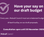 Consultation starts for council’s budget proposals for 2026/27