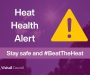 Warm weather advice for Walsall residents